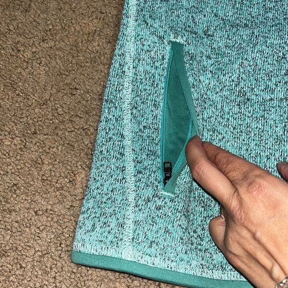 Patagonia Better Sweater Fleece Vest Knit Full Zip Lite Distilled Green Small - Picture 5 of 9